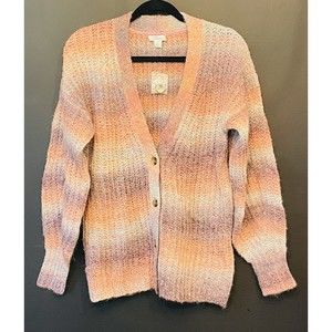 Sundance 106205 Button Up Knit Sweater Wool Acrylic Alpaca Small Women’s